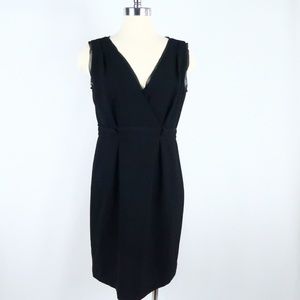🛑Ann Taylor LOFT Black Midi Dress